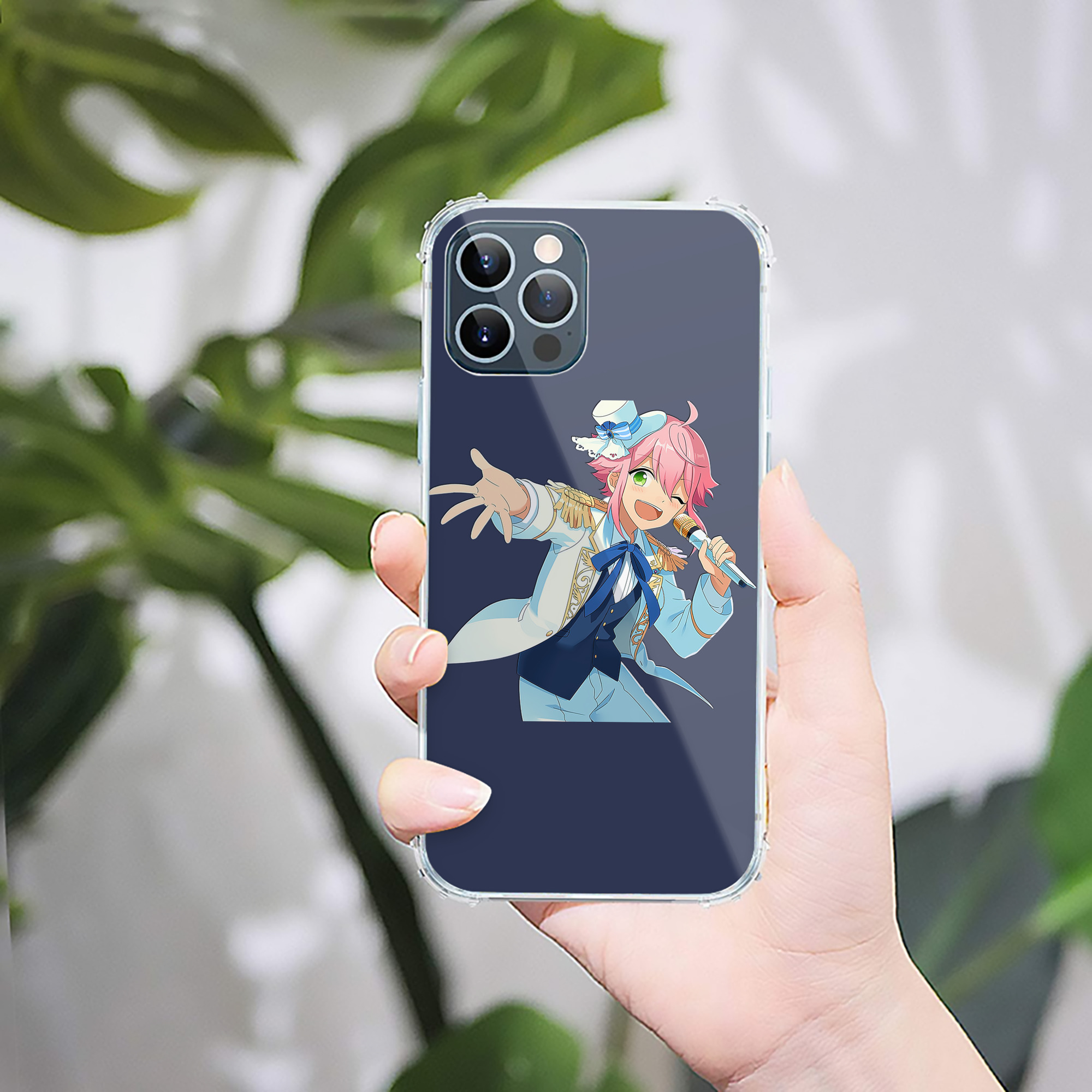 （画像用） あんさんぶるスターズ! Ensemble Stars 【iPhone 12シリーズ対応】透明スマホケース（クリアソフトケース）